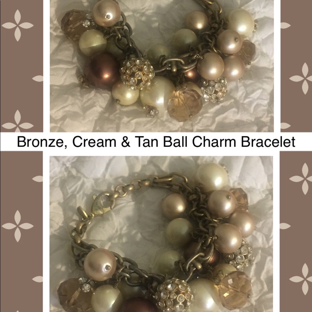 Ball charm bracelet